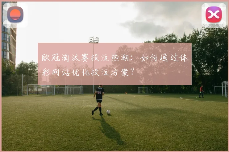 欧冠淘汰赛投注热潮：如何通过体彩网站优化投注方案？